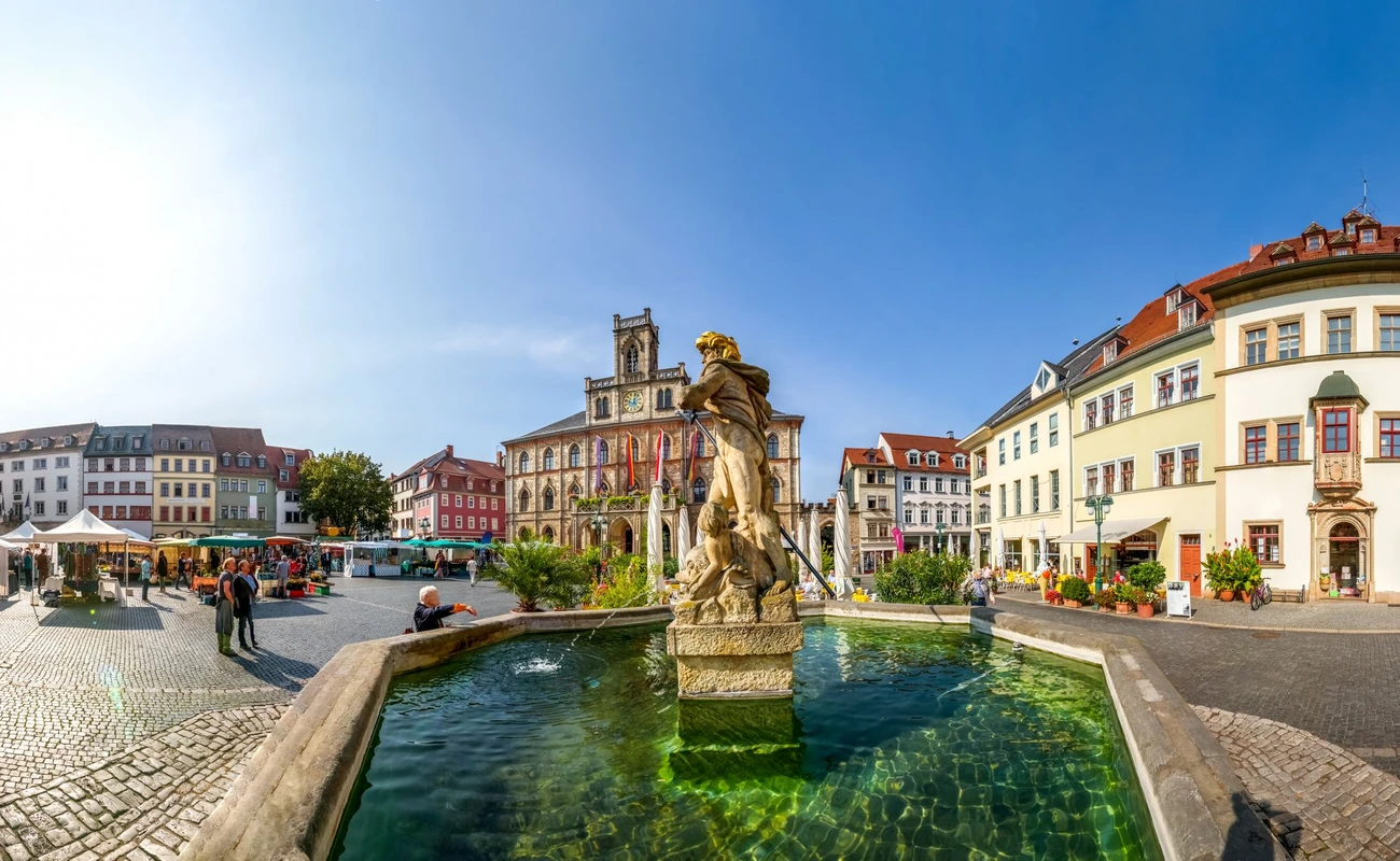 Marktplatz von Weimar