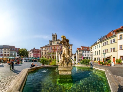 Marktplatz von Weimar
